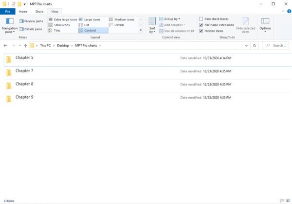 PFソリューションのフォルダ構造 PFソリューションのフォルダ構造